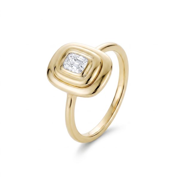 0.46ct Diamond In-Orbit Ring