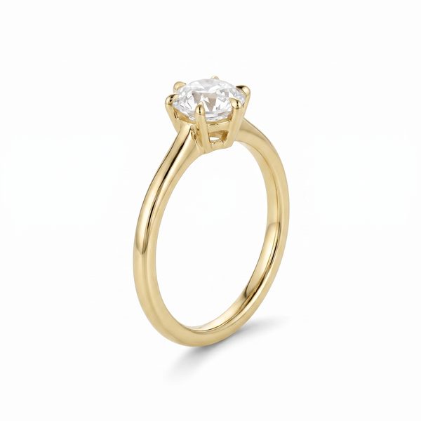 0.90ct Old Euro Diamond Camille