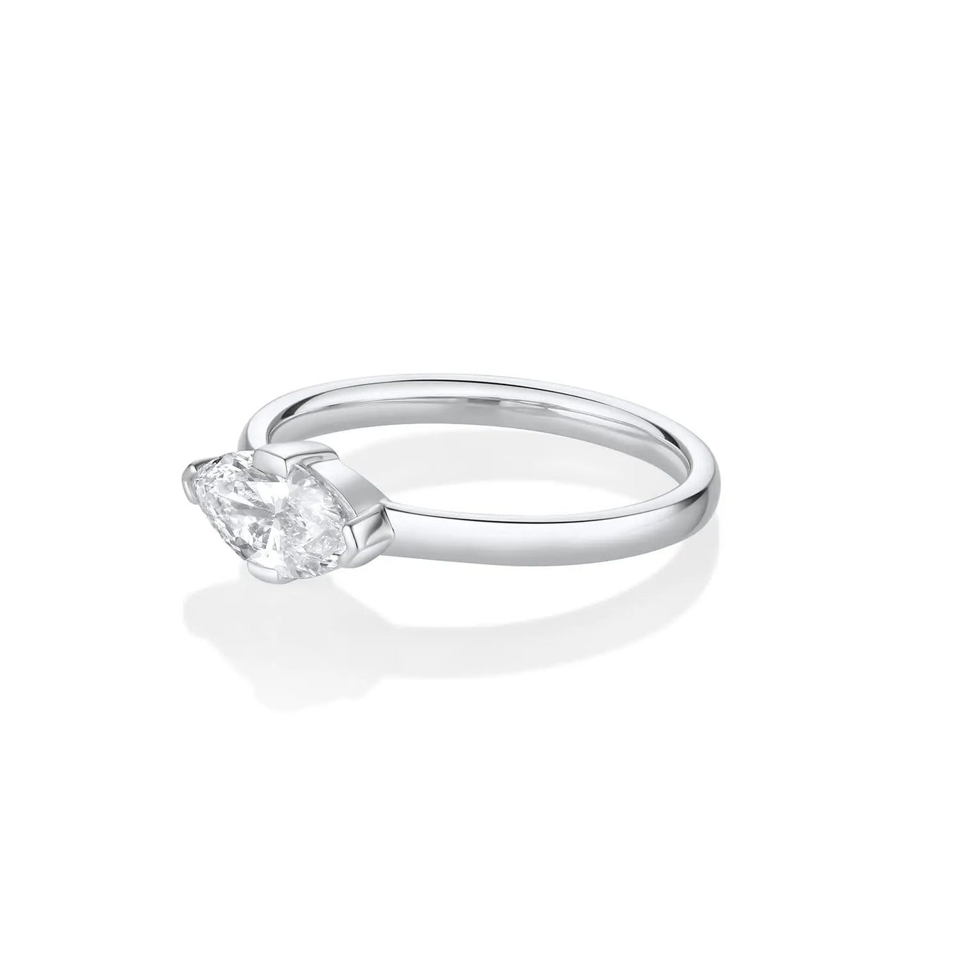 0.90ct Lab-Created Diamond Marquise Noelle Ring