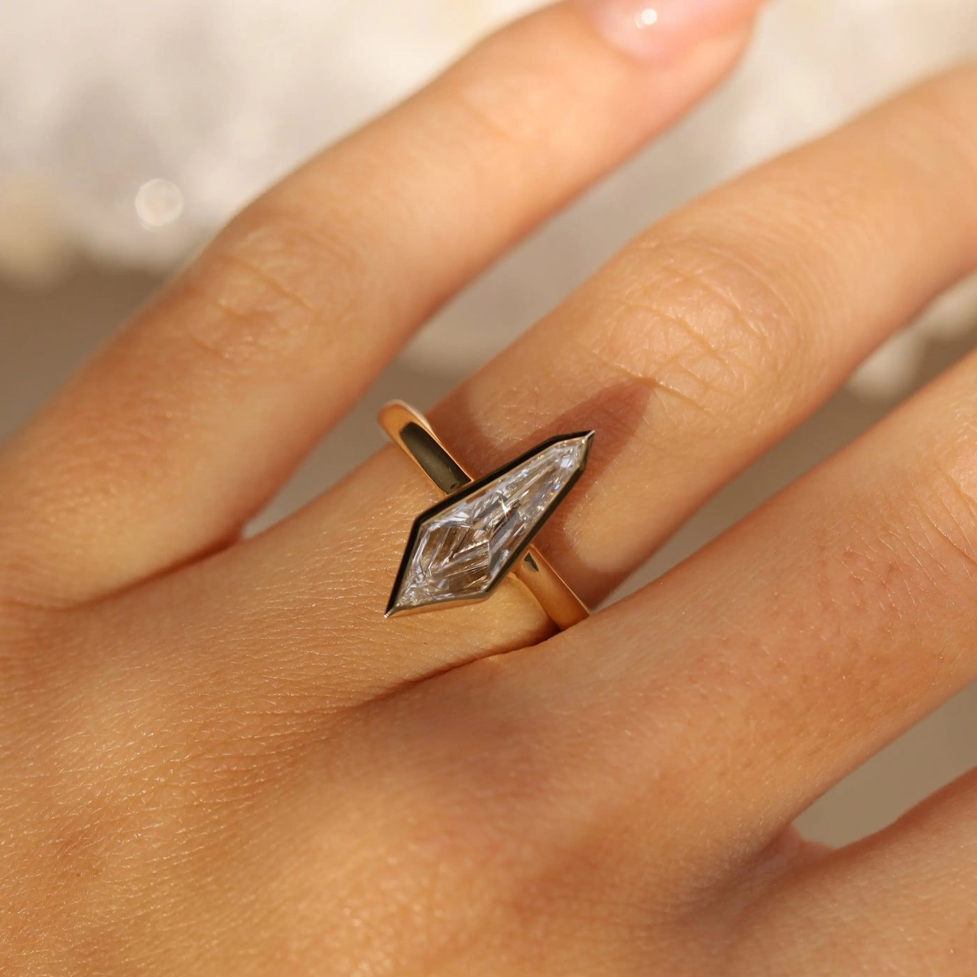 1.13ct Kite Diamond Ring