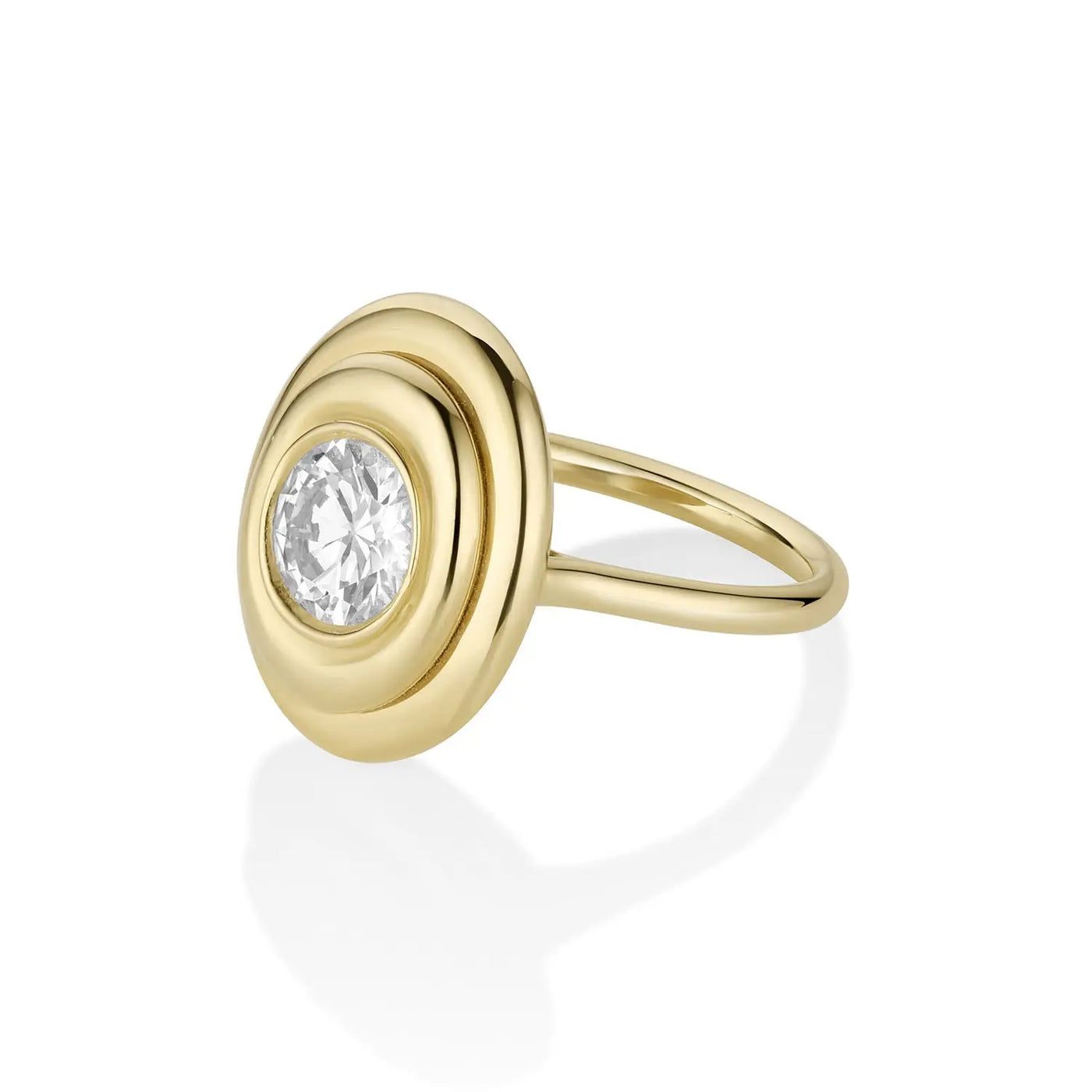 1.26ct Diamond In-Orbit Ring