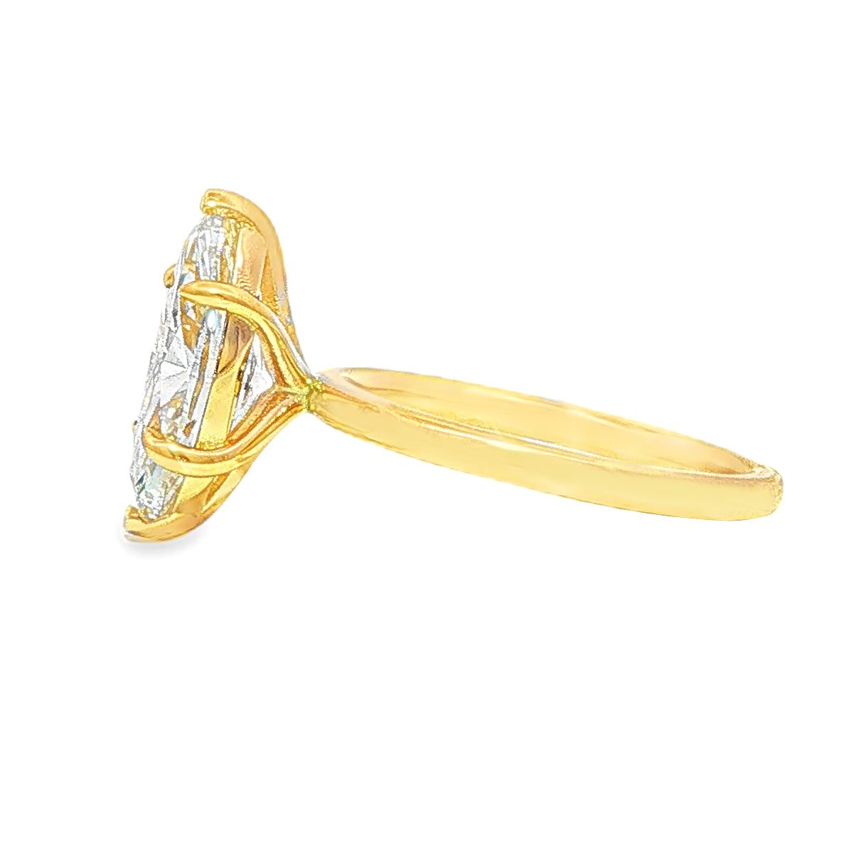 Marquise Solitaire Engagement Ring 71312