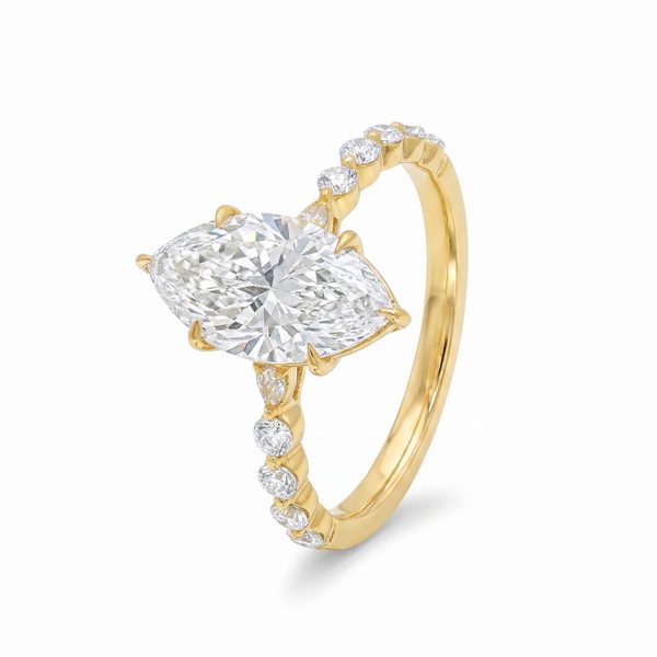 Marquise Diamond Engagement Ring 3 CT 71345