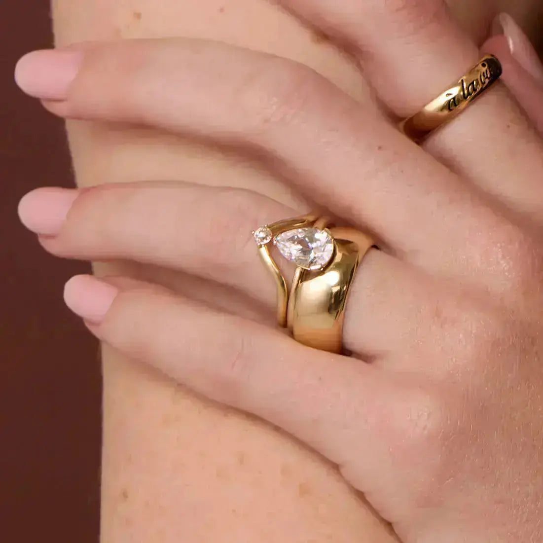 3.01ct Lab-Created Diamond Sloane Engagement Ring