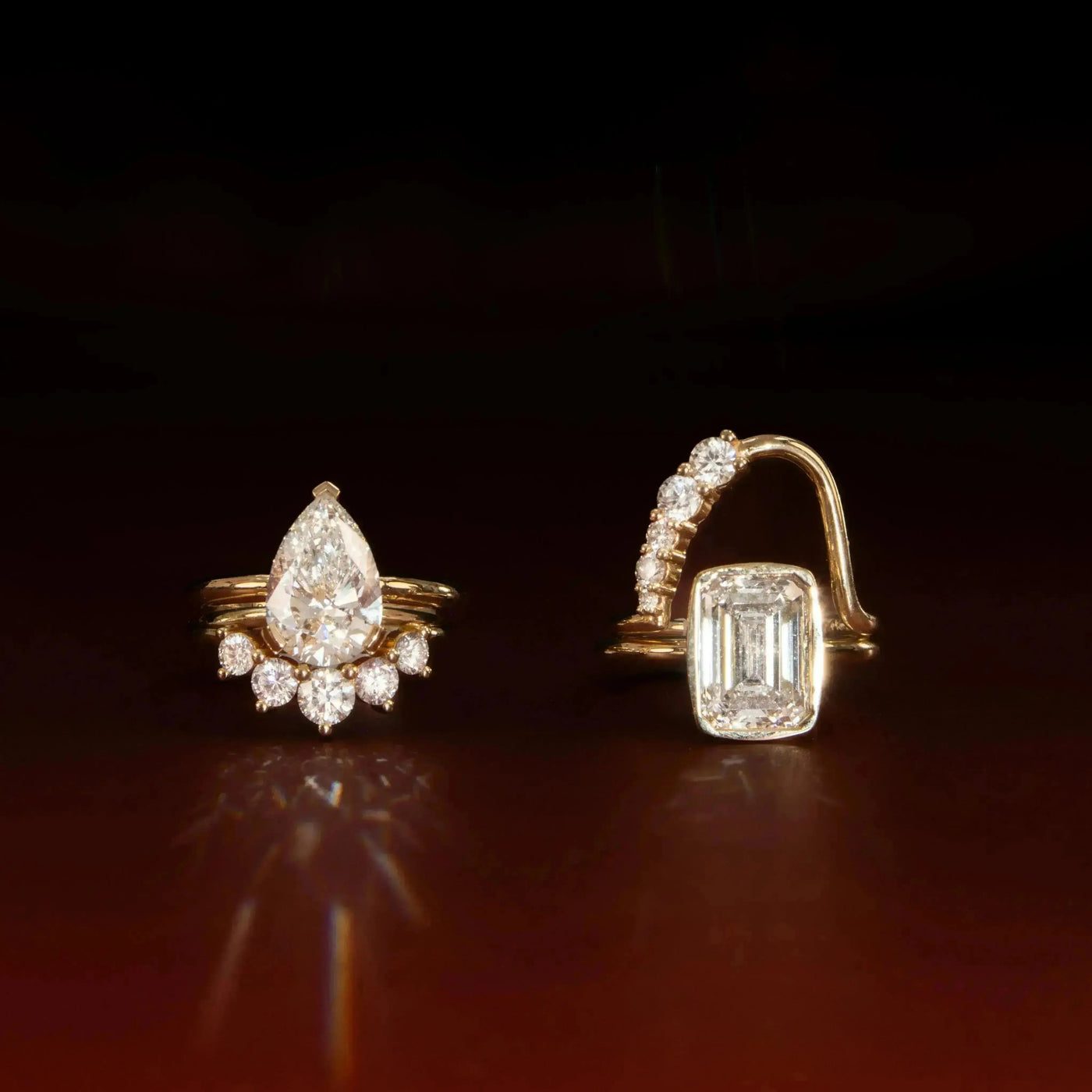3.01ct Lab-Created Diamond Sloane Engagement Ring