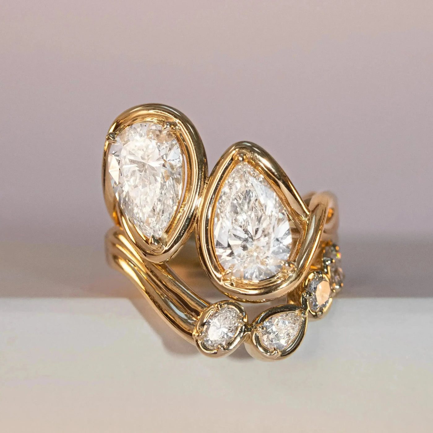 4.17ctw Lab Diamond Joanie Bypass Ring