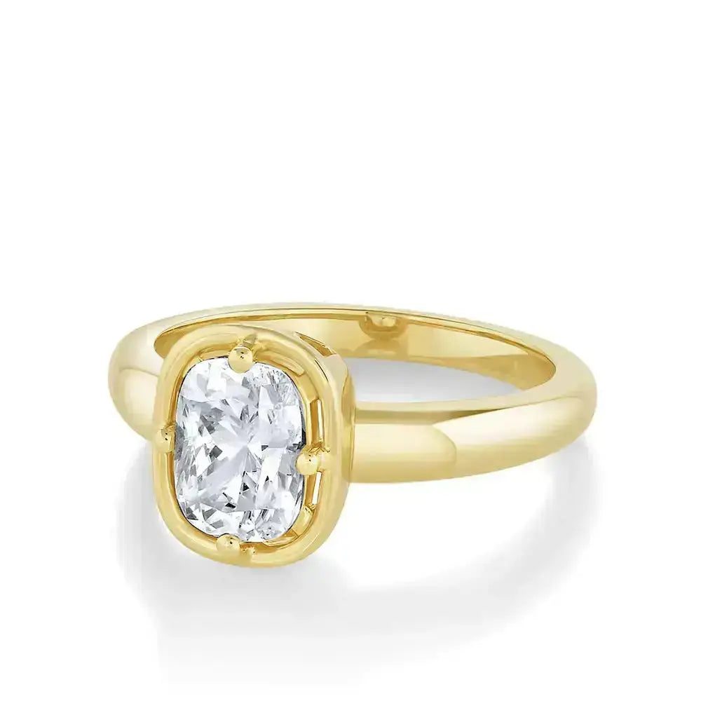 4.03ct Lab-Created Diamond Georgia Engagement Ring