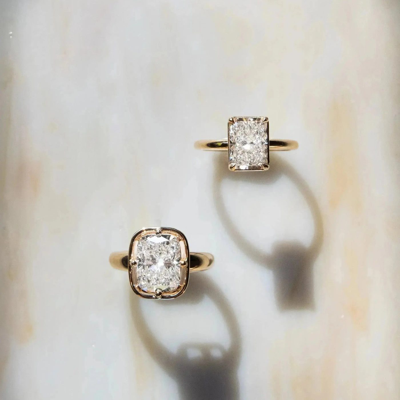 4.03ct Lab-Created Diamond Georgia Engagement Ring