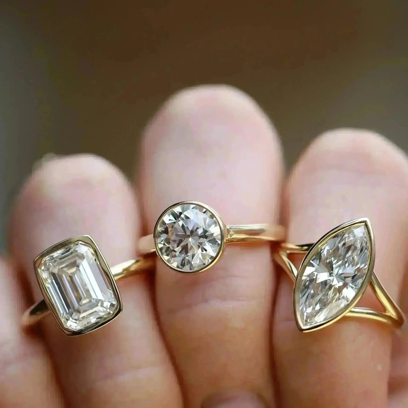4.15ct Lab-Created Diamond Roxy Engagement Ring
