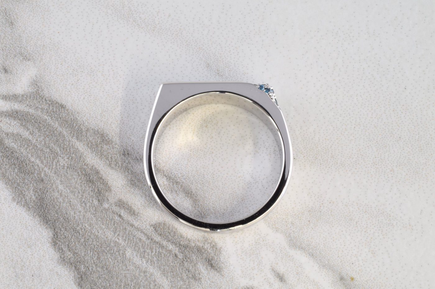 Blue Diamond Drip Ring V.2