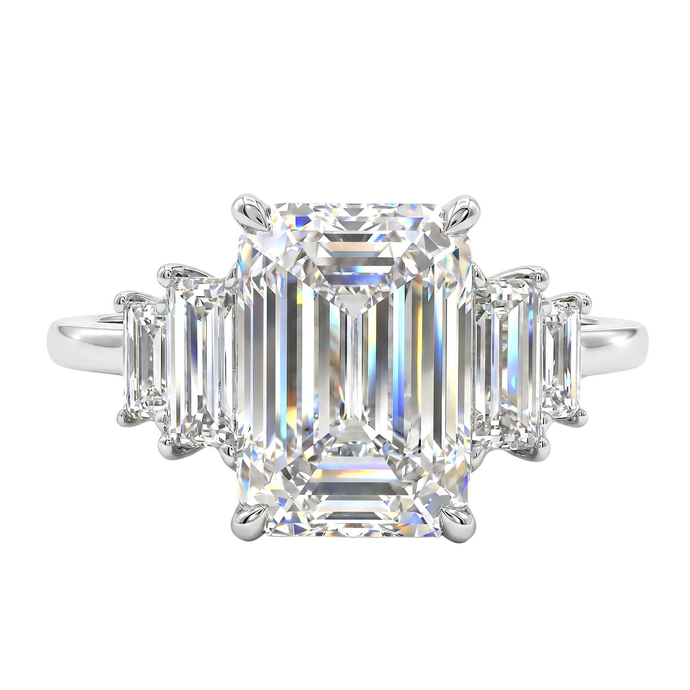Clara Emerald Engagement Ring 70982