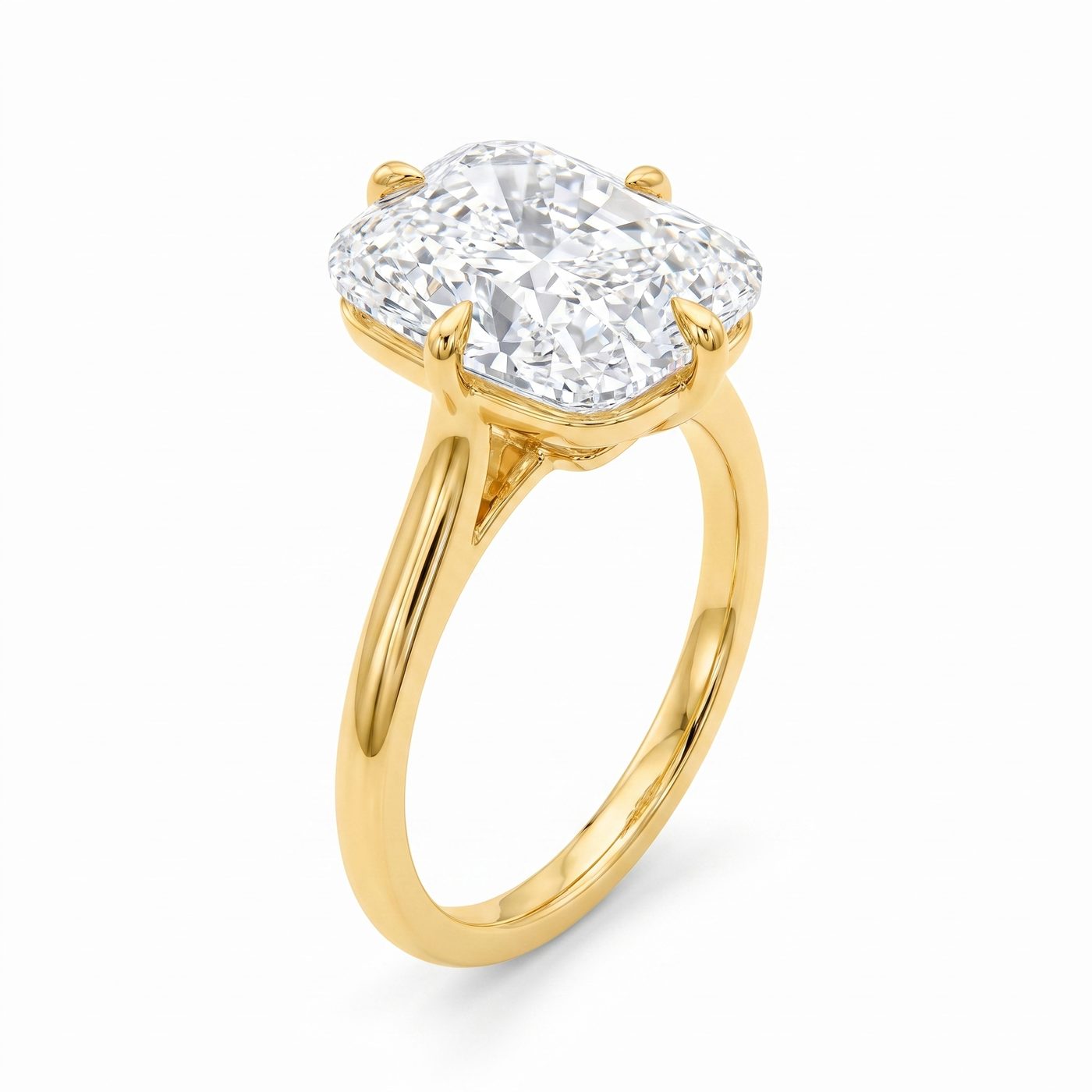 Compass Cushion Engagement Ring 71672
