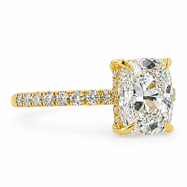 Monarch Cushion Engagement Ring 71620