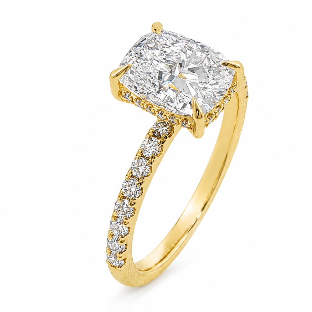 Monarch Cushion Engagement Ring 71620