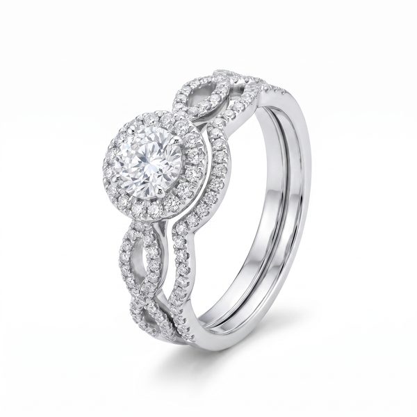 Diamond Engagement Ring Set 68284