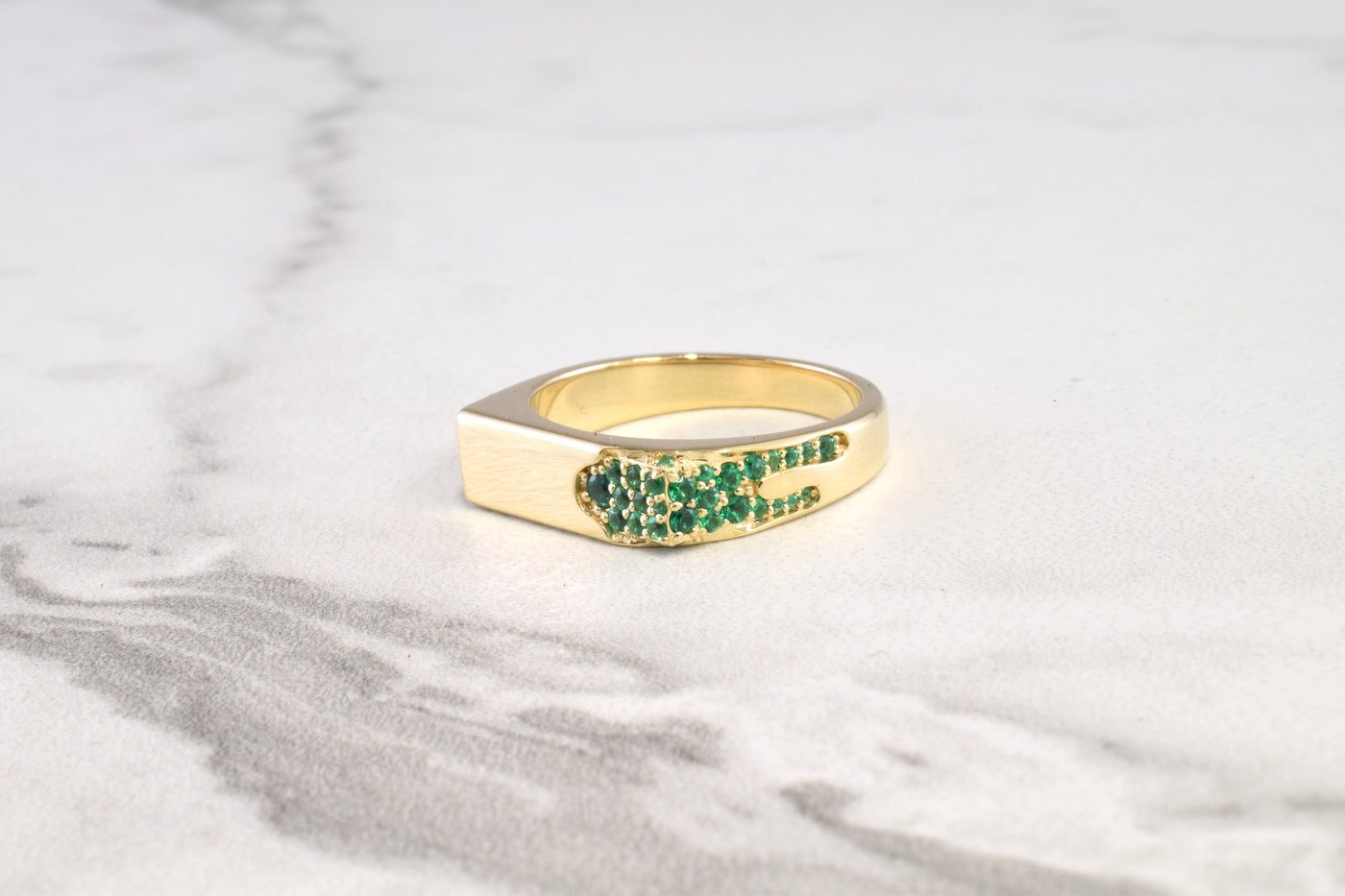 Emerald Drip Ring V.2