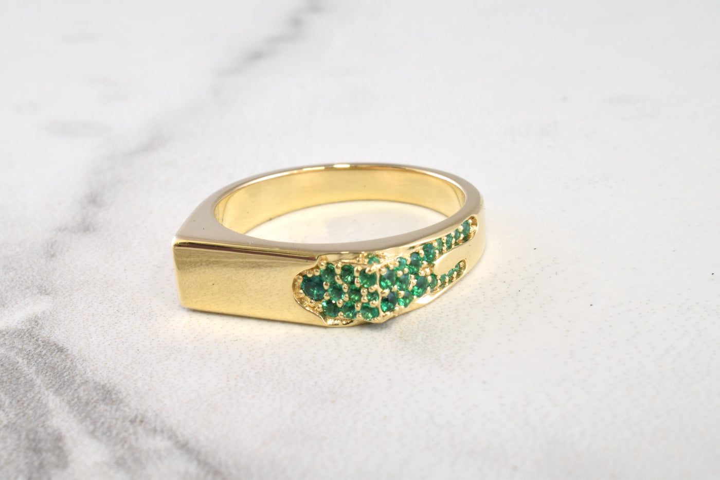 Emerald Drip Ring V.2