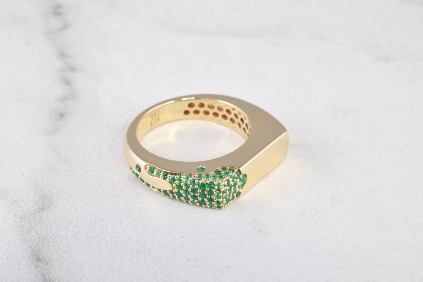 Emerald Drip Ring V.1