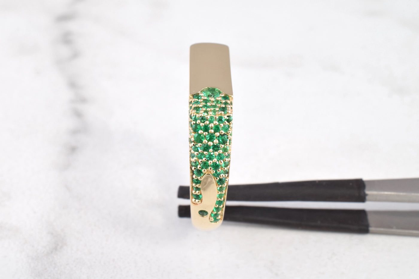 Emerald Drip Ring V.1