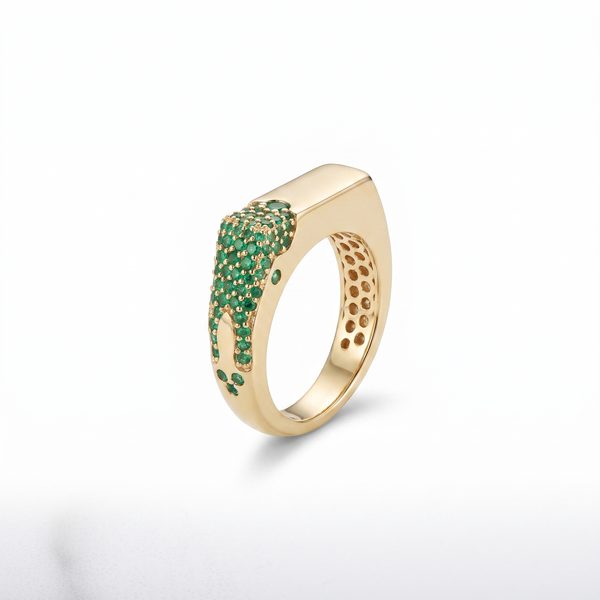 Emerald Drip Ring V.1