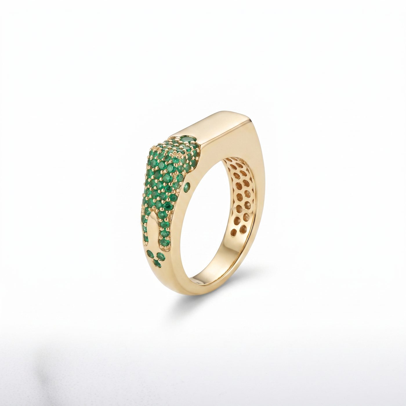 Emerald Drip Ring V.1