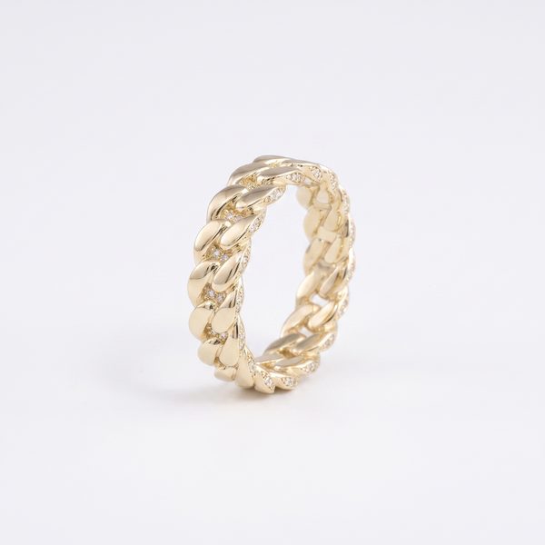 Hidden Cuban link ring V3