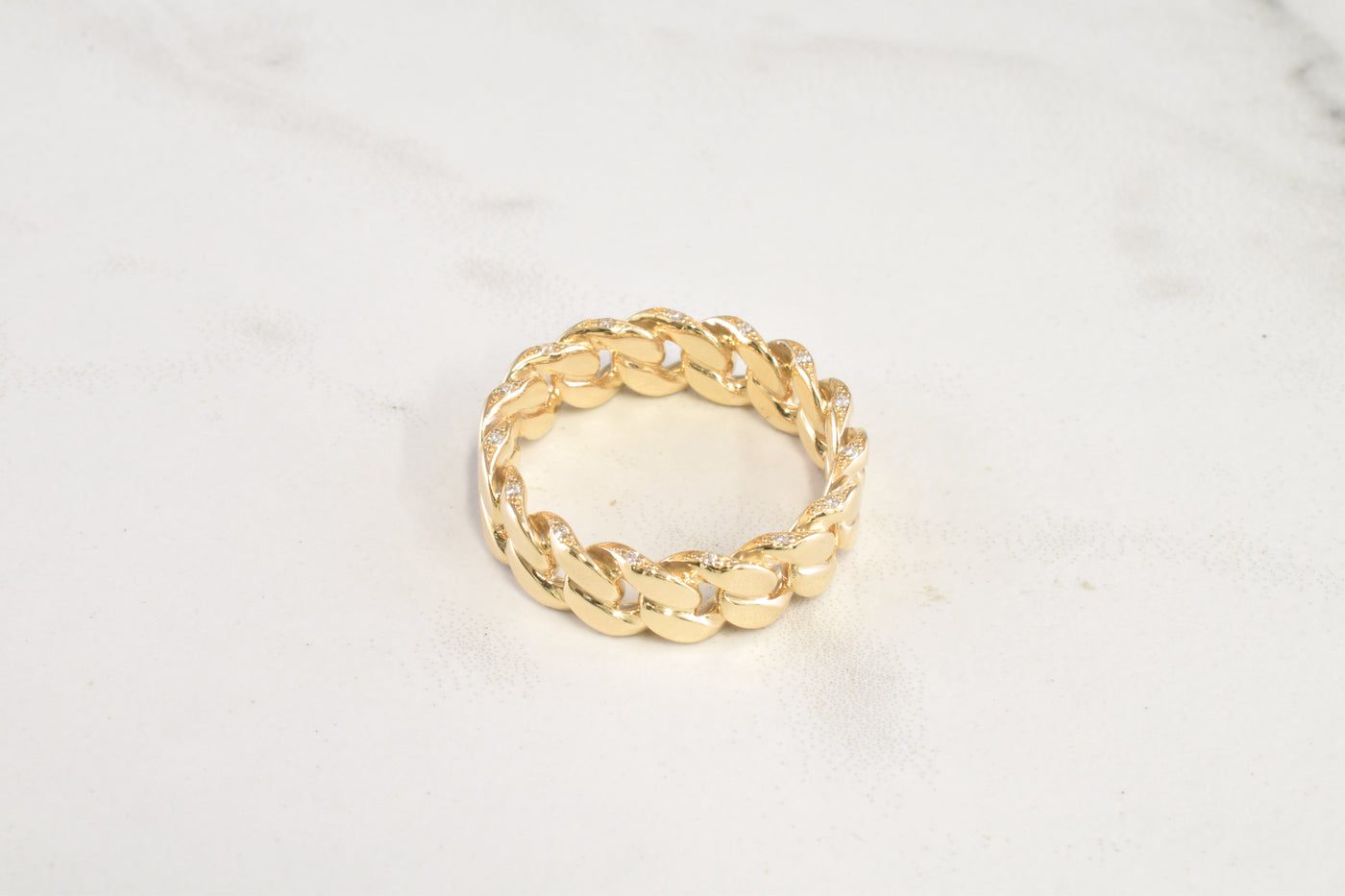 Hidden Cuban link ring V2