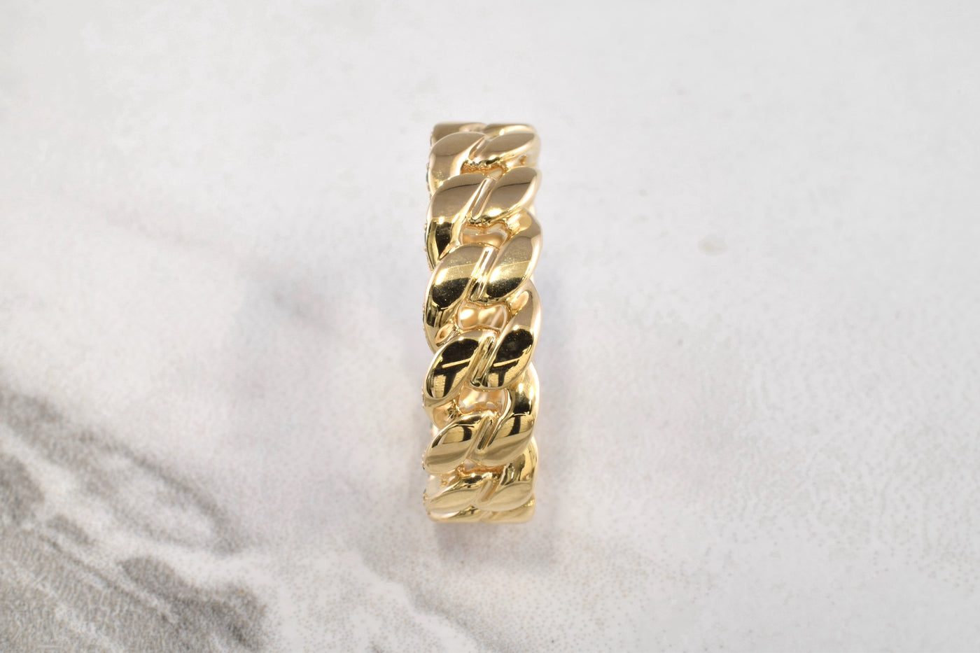 Hidden Cuban link ring V2