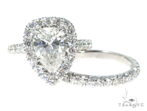 Prong Diamond Engagement Ring Set 48995