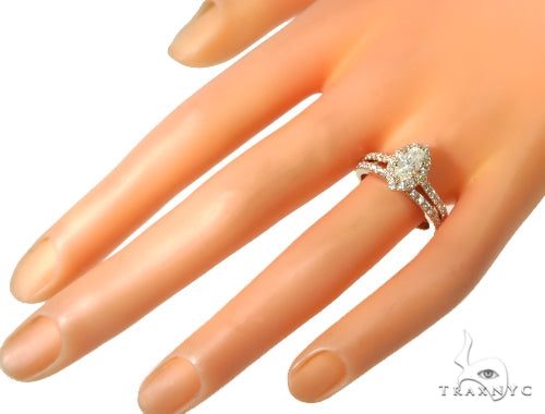 Prong Diamond Engagement Ring Set 48998