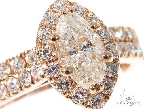 Prong Diamond Engagement Ring Set 48998