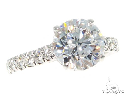 Prong Diamond Engagement Ring Set 48999