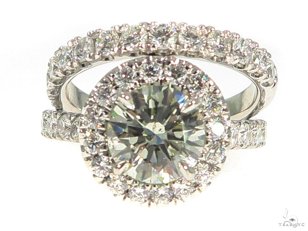 Prong Diamond Engagement Ring Set 49761
