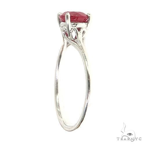 14K Gold Ruby Solitaire Engagement Ring 66602