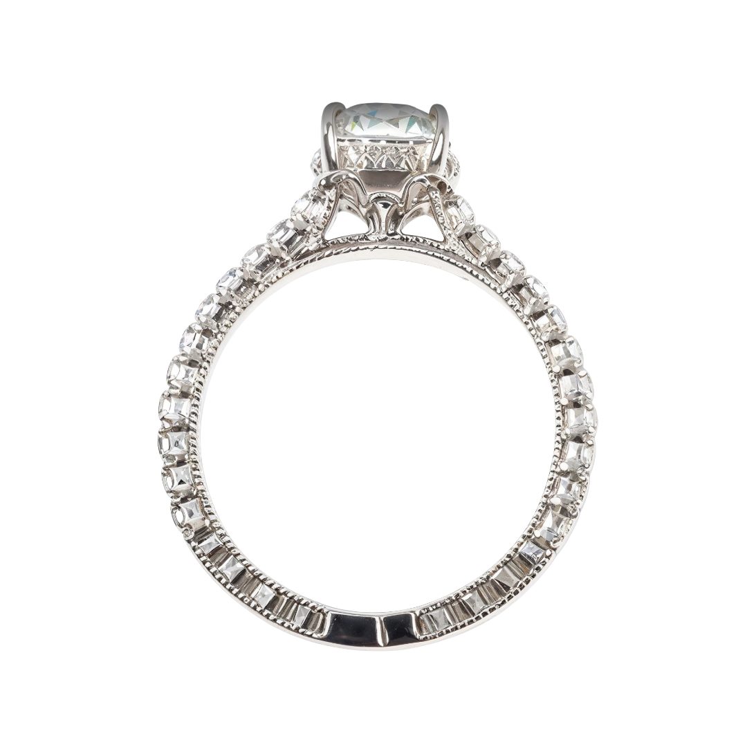 Custom Diamond Engagement Ring 64502