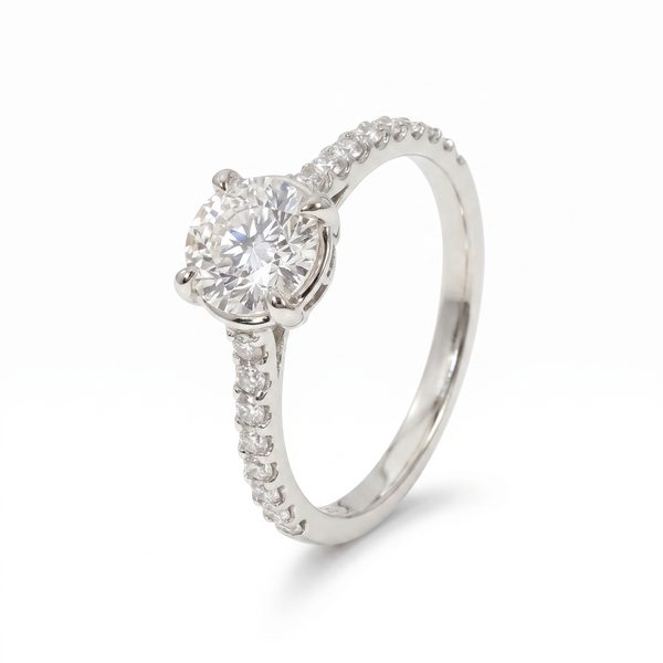 Custom Diamond Engagement Ring 64502