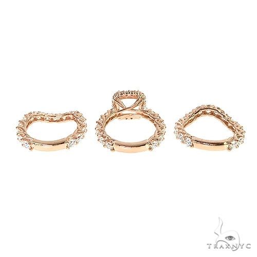 Custom Made Diamond Engagement Ring Set 67171
