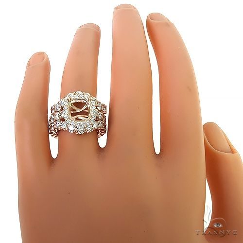 Custom Made Diamond Engagement Ring Set 67171