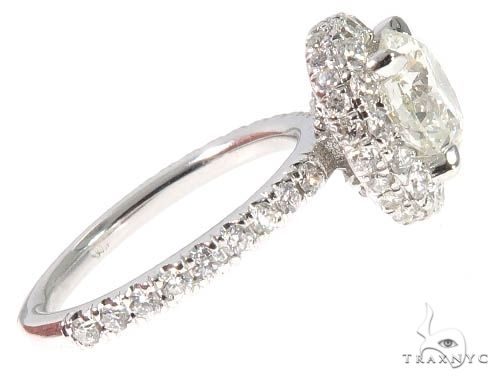 Diamond Engagement Halo Rings Set 64004