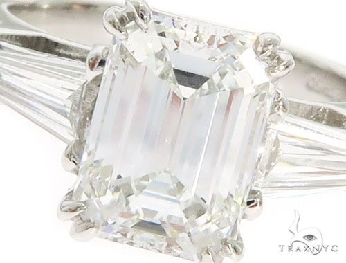 Emerald Cut Engagement Ring 61453