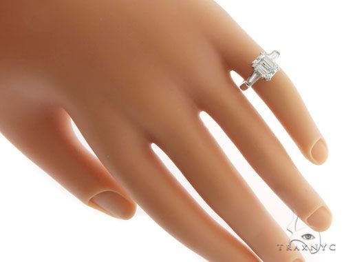 Emerald Cut Engagement Ring 61453
