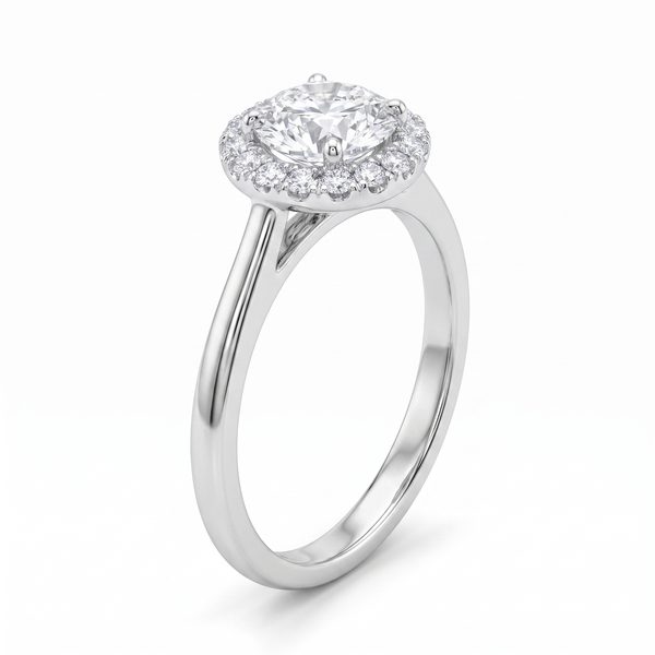 Halo Diamond Engagement Ring 64499