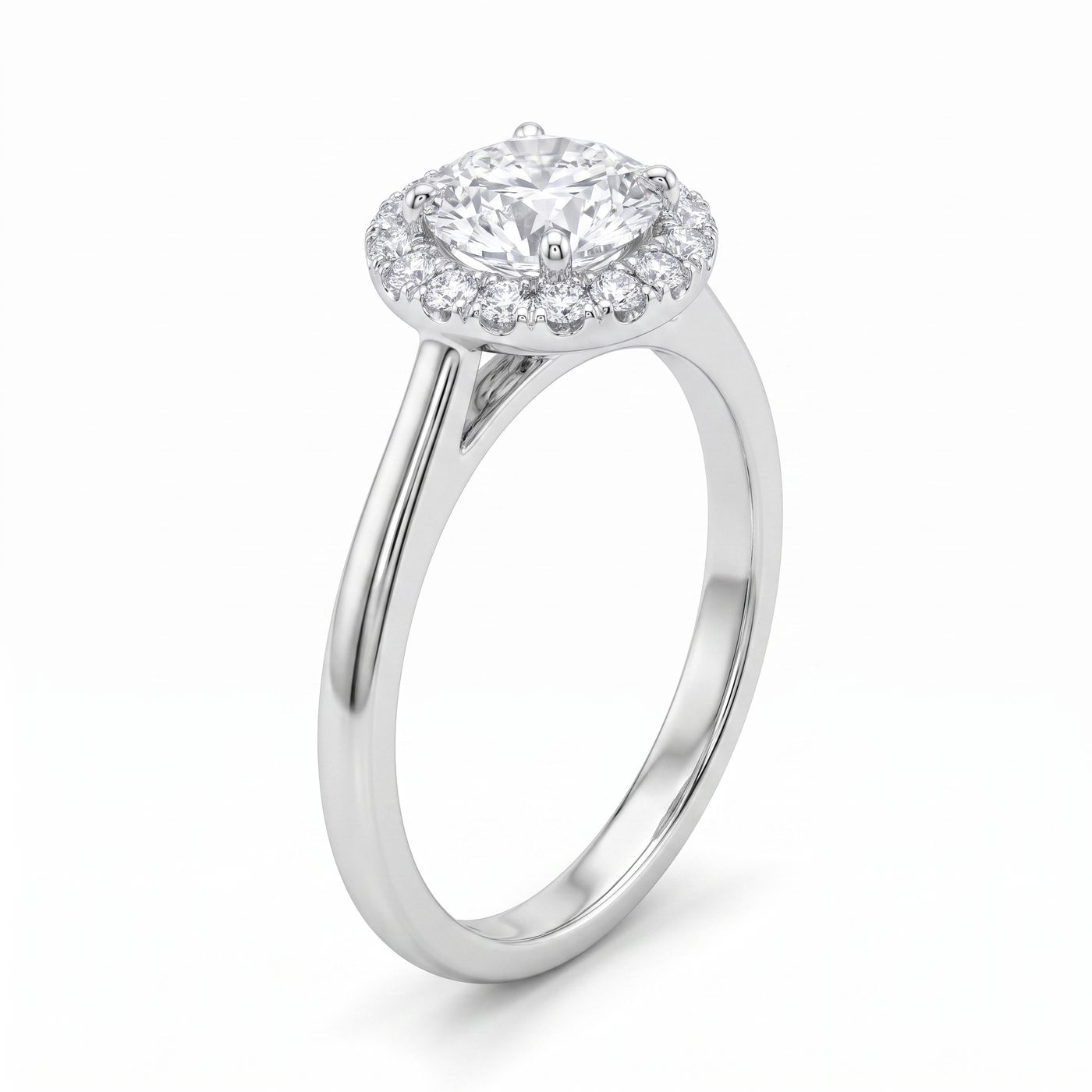 Halo Diamond Engagement Ring 64499