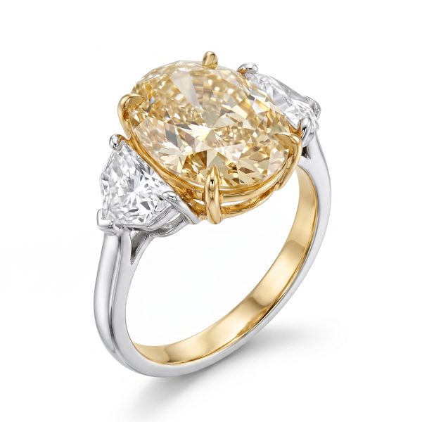 Oval Diamond Engagement Ring 64521