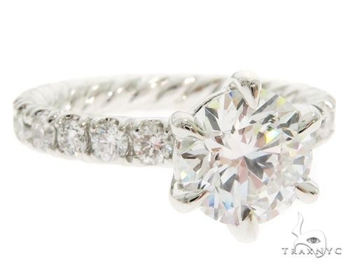 Round Cut Engagement Ring 61467