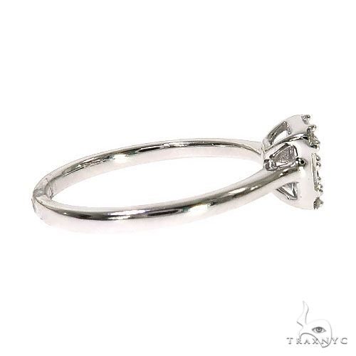 18K Gold Baguette Diamond Engagement Ring 67296
