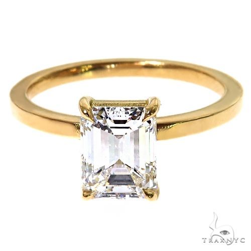 18K Gold Diamond Engagement Ring 67497