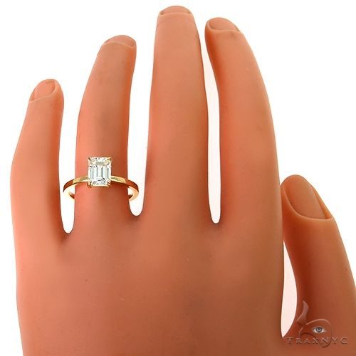 18K Gold Diamond Engagement Ring 67497