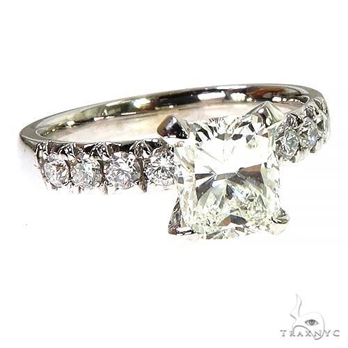 18K Gold Diamond Engagement Ring 68196