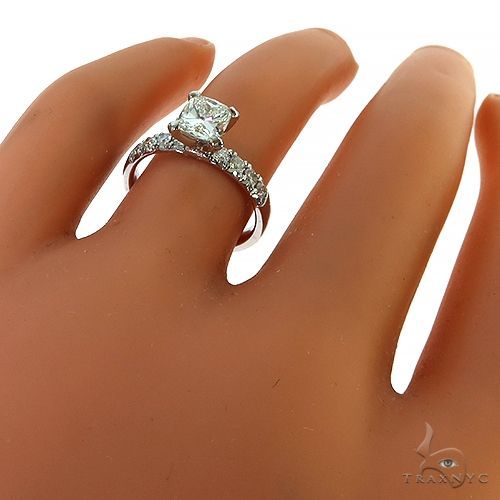 18K Gold Diamond Engagement Ring 68196